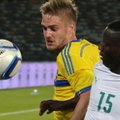 Švedijos futbolo rinktinė kontrolinėse rungtynėse nugalėjo Dramblio Kaulo Krantą