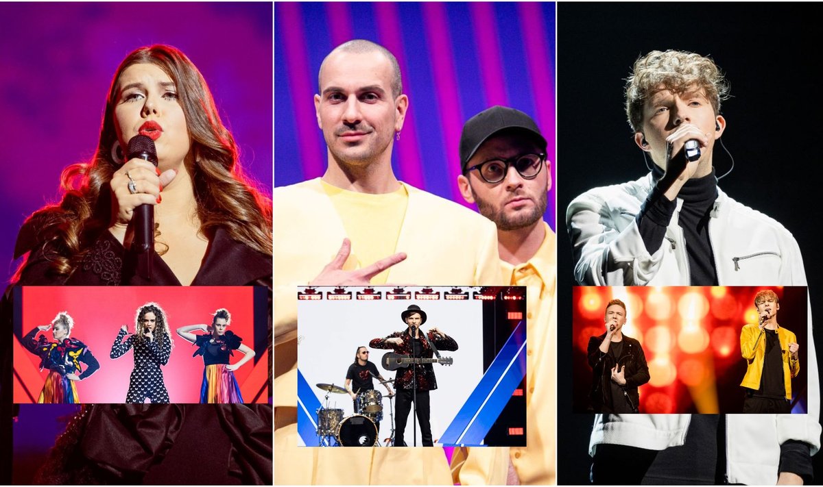 Nacionalinės "Eurovizijos" atrankos finalistai / Foto: J.Stecevičiaus LRT 