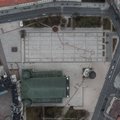 Atidaromoje Andriaus Repšio parodoje – 18:08 val. dronu užfiksuota karantininė Lietuva
