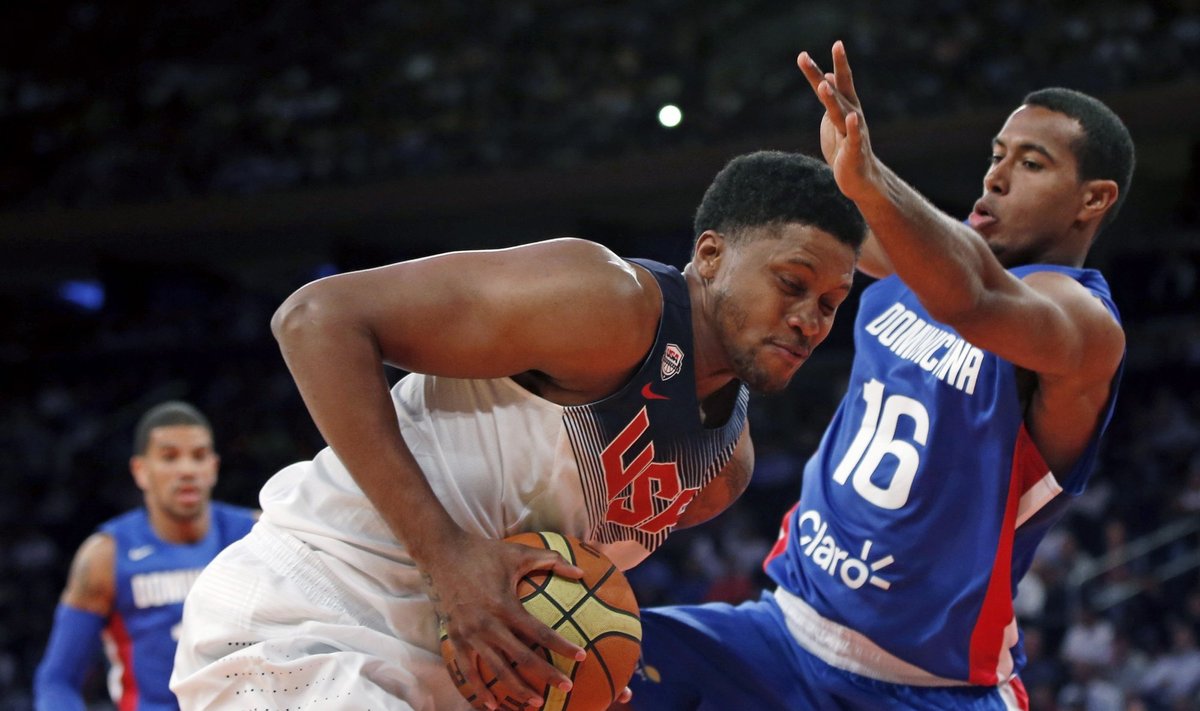 Rudy Gay ir Orlando Sanchezas  