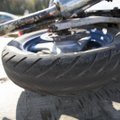 Motociklininko gaudynės Jurbarko rajone: po avarijos paaiškėjo, kad bėglys – pareigūnas