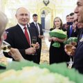 Putinas aplankė Ukrainoje sužeistus Rusijos kareivius