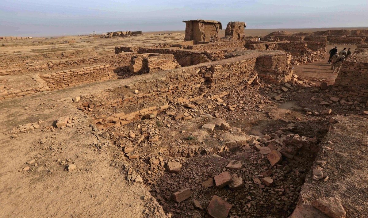 Senovinio Nimrudo miesto griuvėsiai