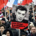 Maskvoje pagerbtas nužudyto opozicijos veikėjo Nemcovo atminimas