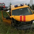 Pakaunėje po susidūrimo su „Lietuvos dujų“ mikroautobusu žuvo vyras
