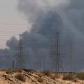 Jemeno sukilėliai pareiškė paleidę raketą į naftos kompleksą Saudo Arabijoje