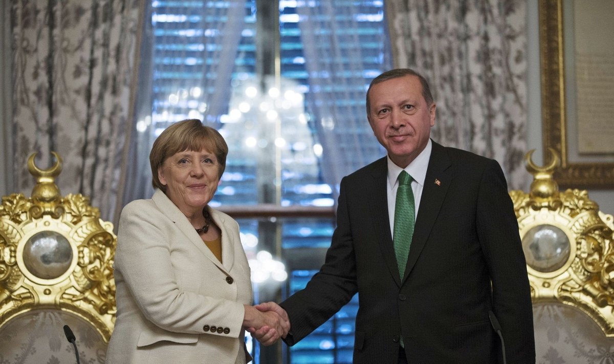 Angela Merkel,  Recepas Tayyipas Erdoganas