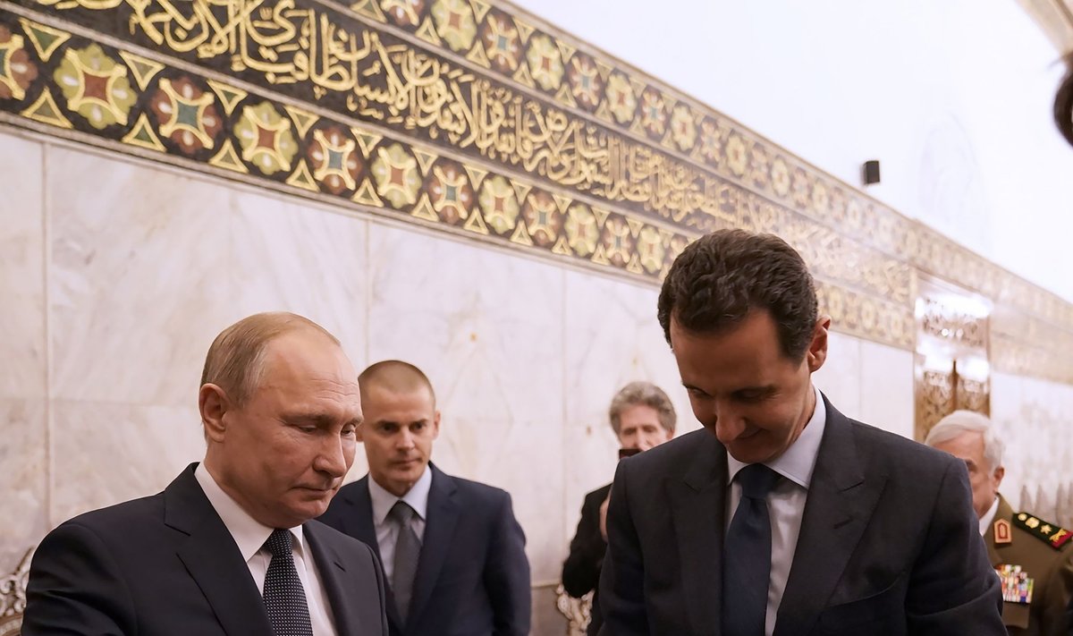 Vladimiras Putinas, Basharas al Assadas