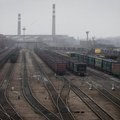 Donecke susprogdinta geležinkelio viaduko atrama