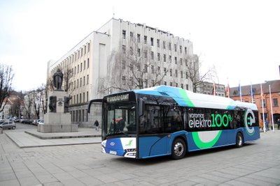 Elektrinis autobusas Kaune