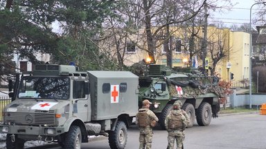 Šalia ligoninės – NATO pajėgų pratybų scenarijus