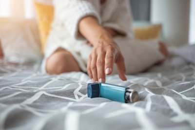 Mėlynasis astmos inhaliatorius