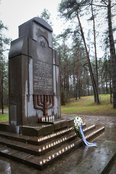Holocaust memorial in Paneriai