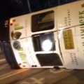 Honkonge apvirtus tramvajui sužeisti 11 žmonių