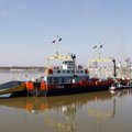 Rusija pranešė naktį smūgiavusi į Ukrainos Dunojaus uostą prie Rumunijos sienos