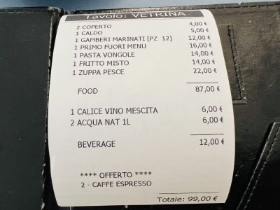 Restoranas „Corona“ centriniame Palerme