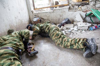 Ukrainos bataliono "Donbass" savanoriai