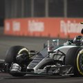 Singapūro GP: penktadienio pirmose treniruotėse greičiausias buvo N. Rosbergas