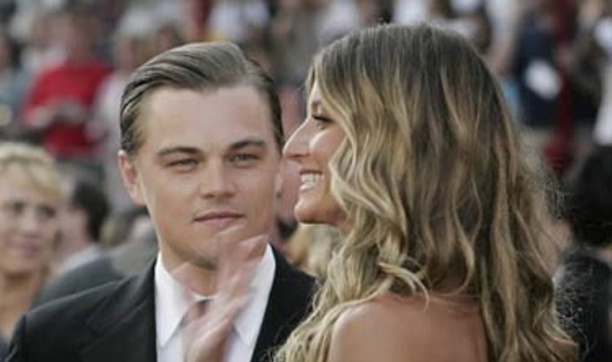 Leonardo DiCaprio su drauge Gisele Bundchen.