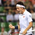 Teniso turnyro Tokijuje finale – M. Raoničius ir K. Nishikori