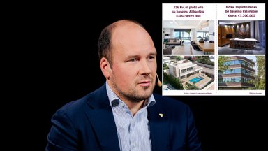 Mauricą nustebino būsto kainų viražai: vila su baseinu Ispanijoje pigesnė nei penkis kartus mažesnis butas Palangoje