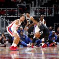 NBA naktis: Griffino sugrįžimo sulaukę „Pistons“ neprilygo Russello vedamiems „Nets“