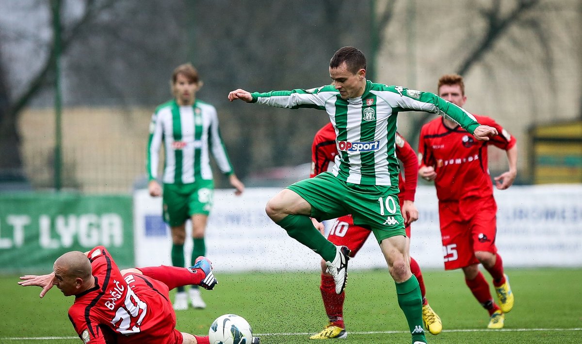 Patvirtintas Lietuvos futbolo A lygos 2014 metų sezono tvarkaraštis