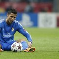 Susižeidęs C. Ronaldo praleis UEFA Čempionų lygos rungtynes su „Galatasaray“
