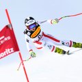 Pasaulio kalnų slidinėjimo čempionatas prasidėjo austrės N. Šmidhofer triumfu