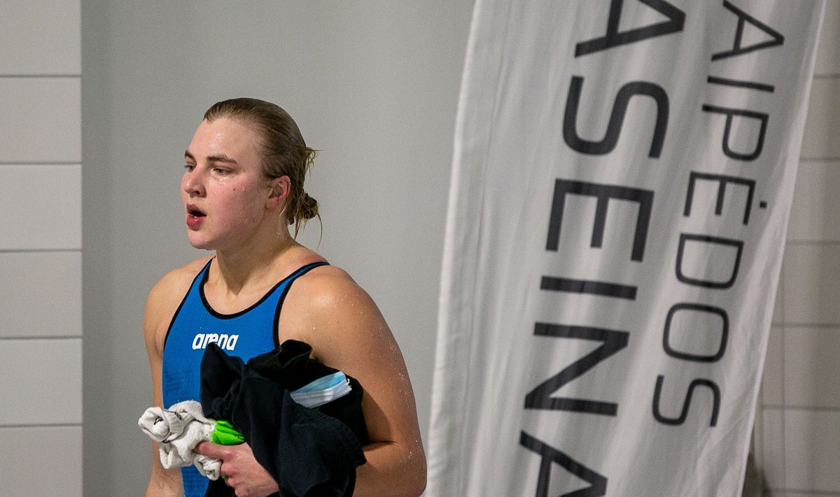 Rūta Meilutytė Lietuvos plaukimo čempionate
