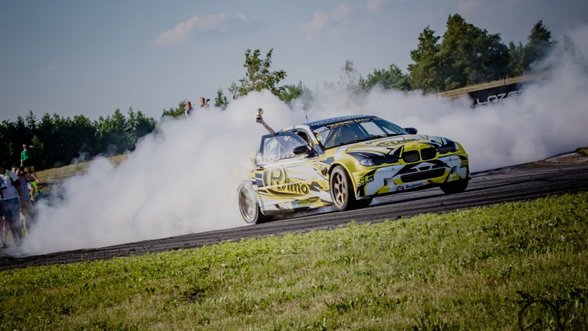 Baltijos „drifto“antrajame etape lietuvis dar kartą parodė savo pranašumą