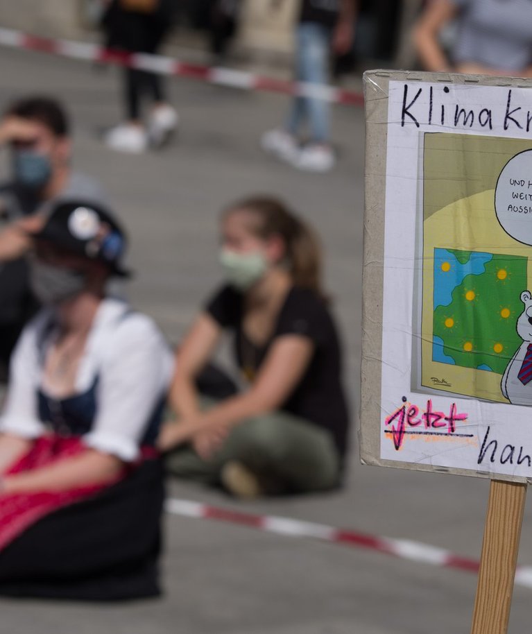 Klimato aktyvistai Vokietijoje