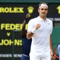 Aštuntojo Vimbldono titulo siekiantis R. Federeris – ketvirtfinalyje