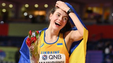 Pasaulio čempionato auksą iškovojusi ukrainietė: tai labai svarbi pergalė mano šaliai