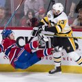 NHL čempionai „Penguins“ nugalėjo „Canadiens“ ledo ritulininkus