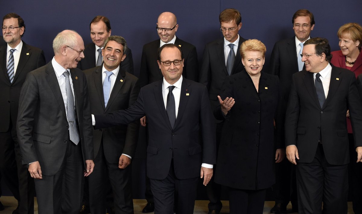 Leaders of EU member states in Brussels