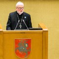 Šventojo Sosto atstovas Lietuvai perdavė popiežiaus linkėjimus