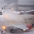 Saulės audra sutrikdė Stokholmo oro uosto veiklą