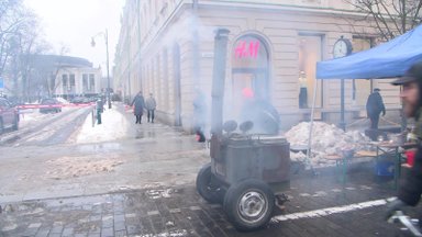 Ką ūkininkai valgo Gedimino prospekte ir kokį maistą jiems pažadėjo politikai