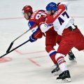 Pasaulio ledo ritulio čempionato starte Rusija „sausai“ pralaimėjo čekams