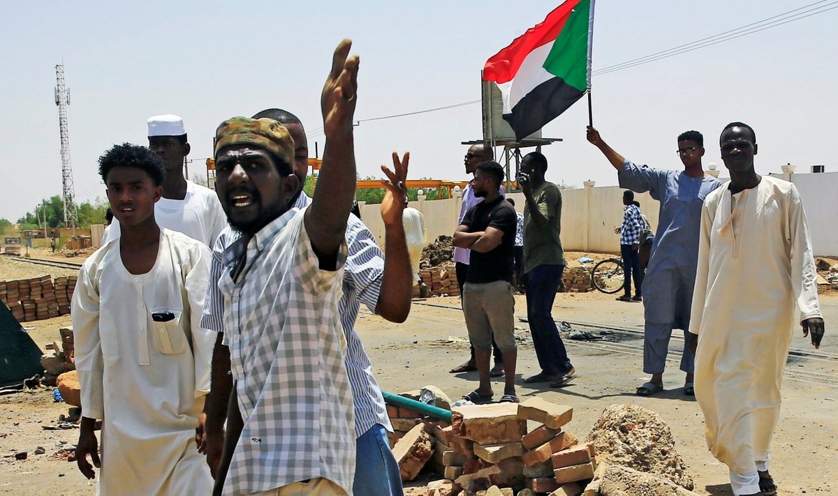 Protestas Sudane