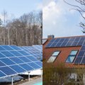 Lietuviams vėl sužibo viltis gauti paramą saulės elektrinėms: kurią rinktis – ant stogo, ant žemės ar nutolusią?