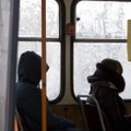 Išbandymai keleivei - stypsojimas šaltyje belaukiant tragiškos būklės autobuso