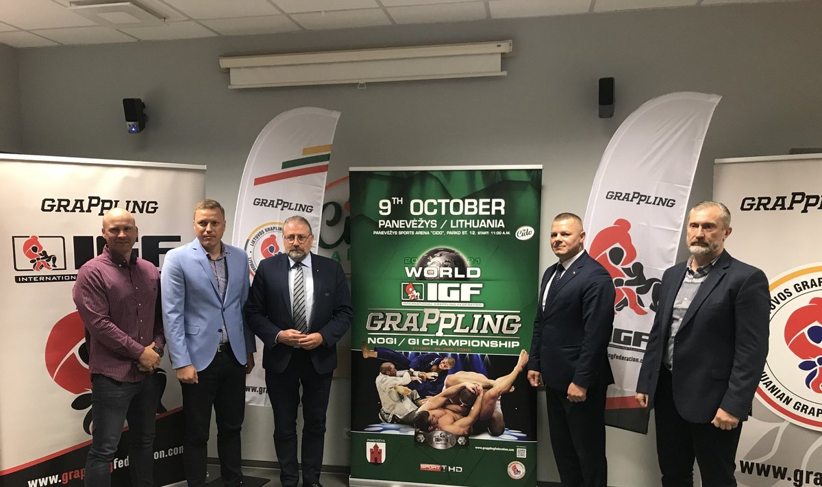 Pasaulio graplingo čempionatas / Lietuvos graplingo federacija