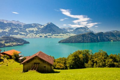 Liucernos ežeras, Šveicarijos Alpės