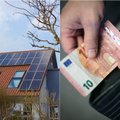 Vis daugiau lietuvių įsirenginėja saulės elektrines, o elektra pinga: per kiek laiko jos atsipirks