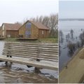 В Литве, как в Венеции: вода затопила дворы