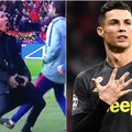 Emocijos Madride: Simeone ekstazėje čiupo sau už genitalijų, įžeidinėjamas Ronaldo rodė penkis pirštus