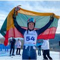 Kalnų slidininkas Andrejus Drukarovas universitetų žiemos žaidynėse iškovojo sidabrą