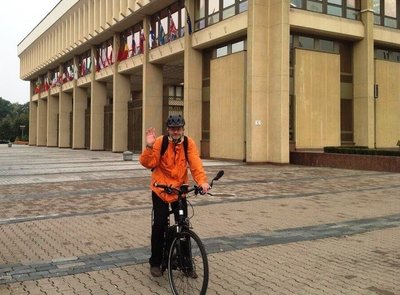Linas Balsys meta dviračio iššūkį kitiems politikams